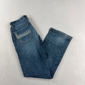 Cinch Ian Jeans Slim Bootcut Medium Wash Western Denim Mens 29x32